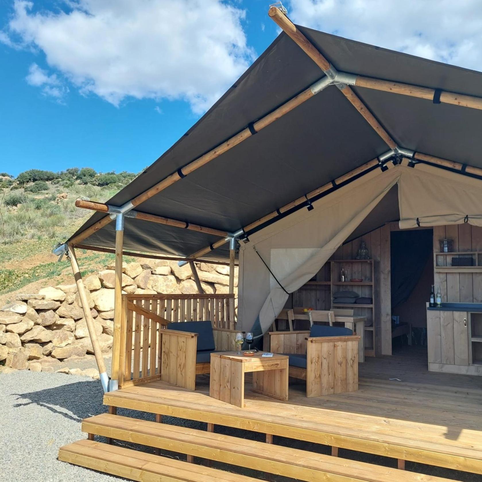 Cactus Hill - Safari Tents - Caminito Del Rey Álora Kültér fotó